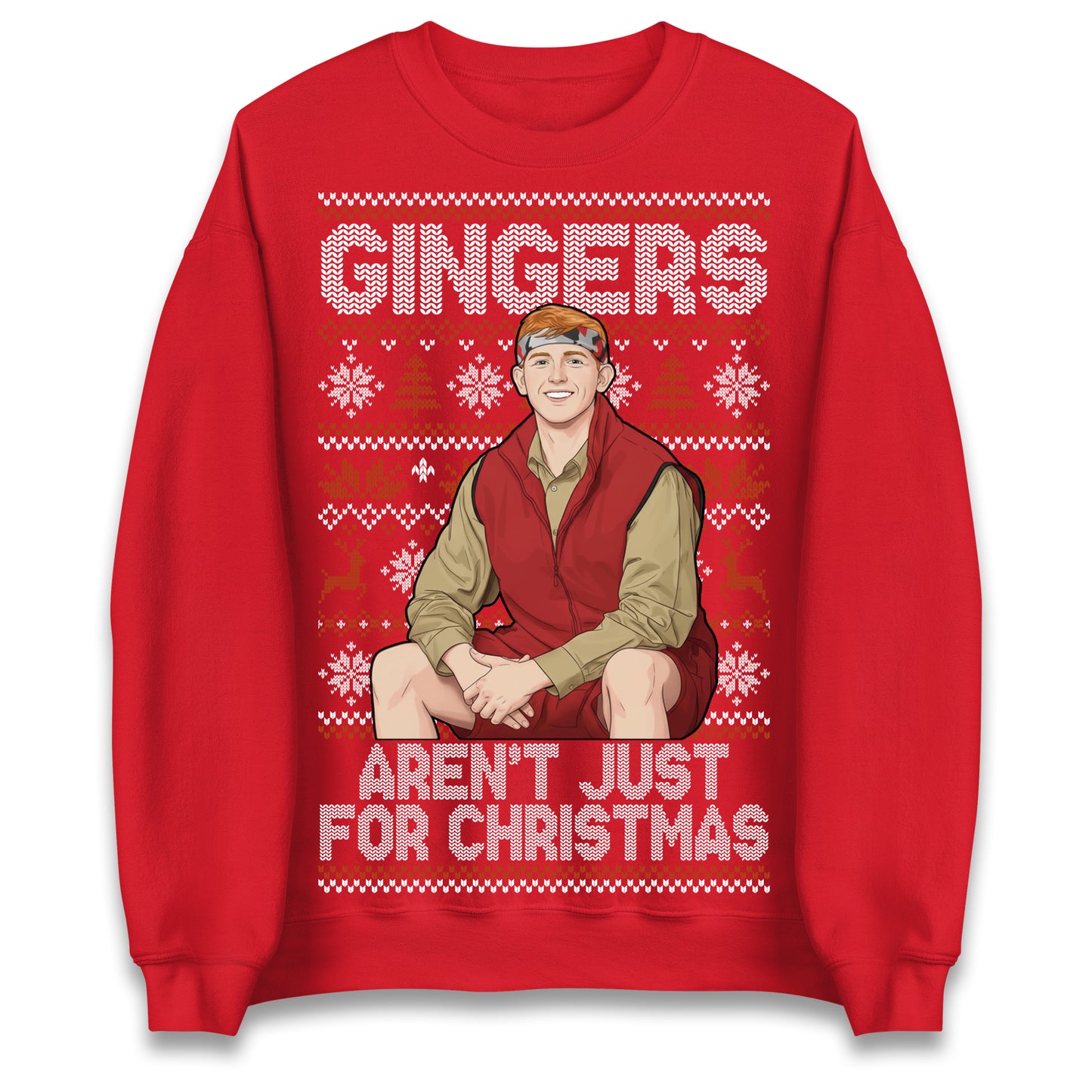 Angry Ginge Xmas Jumper