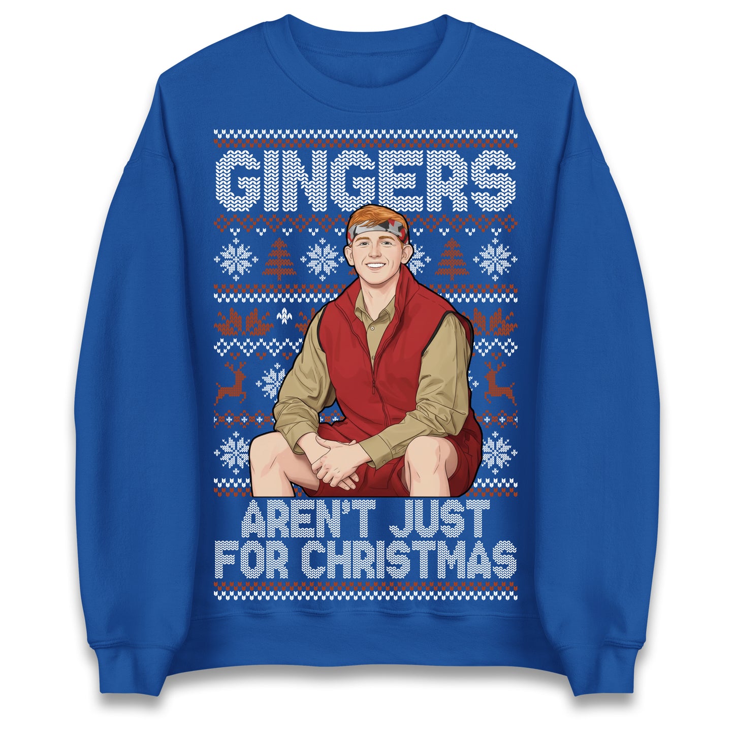 Angry Ginge Xmas Jumper
