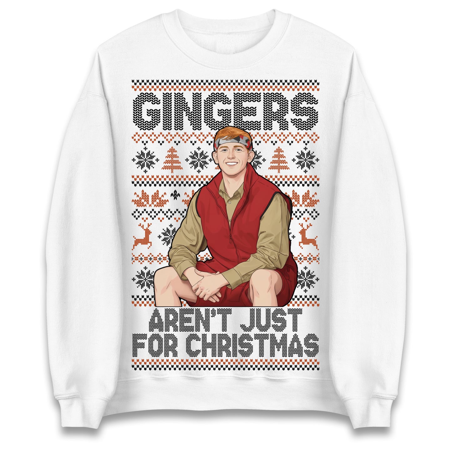 Angry Ginge Xmas Jumper