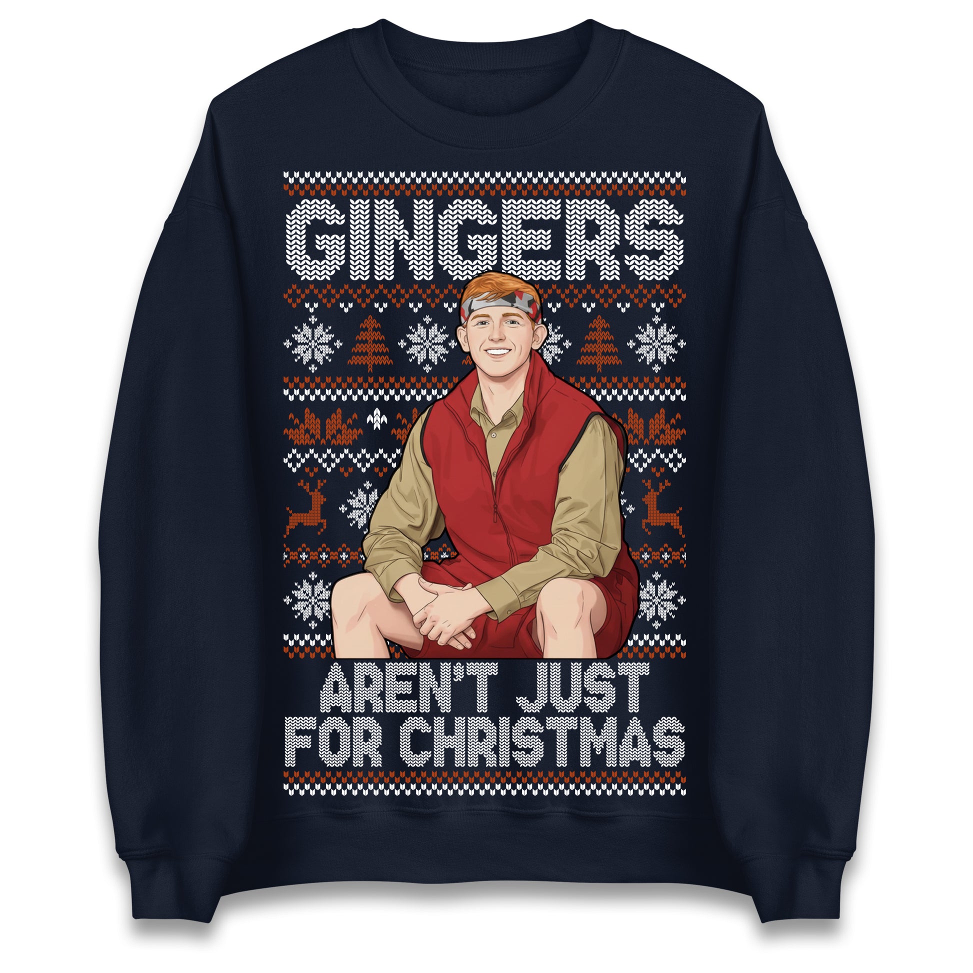 Angry Ginge Xmas Jumper
