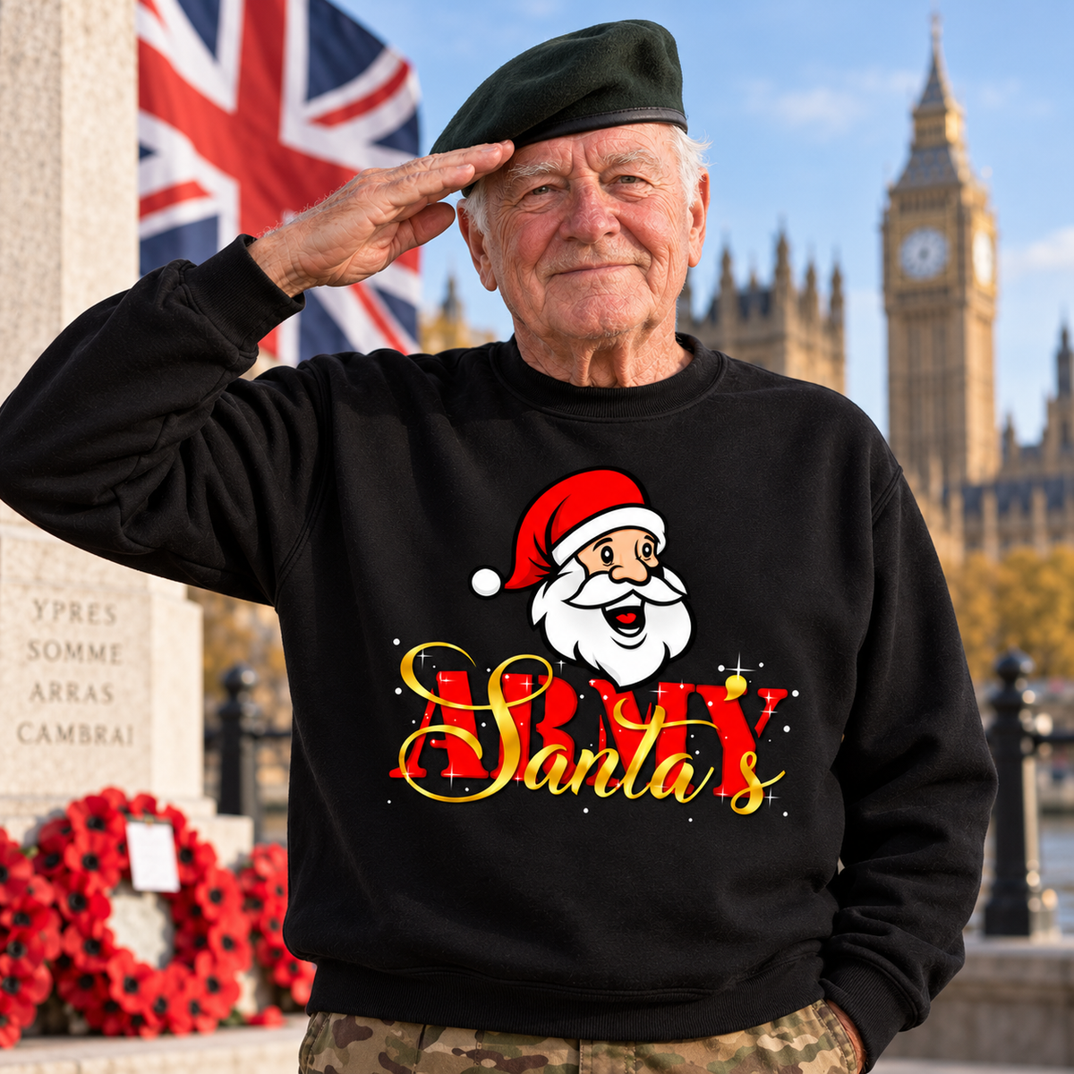 Army Christmas Jumper