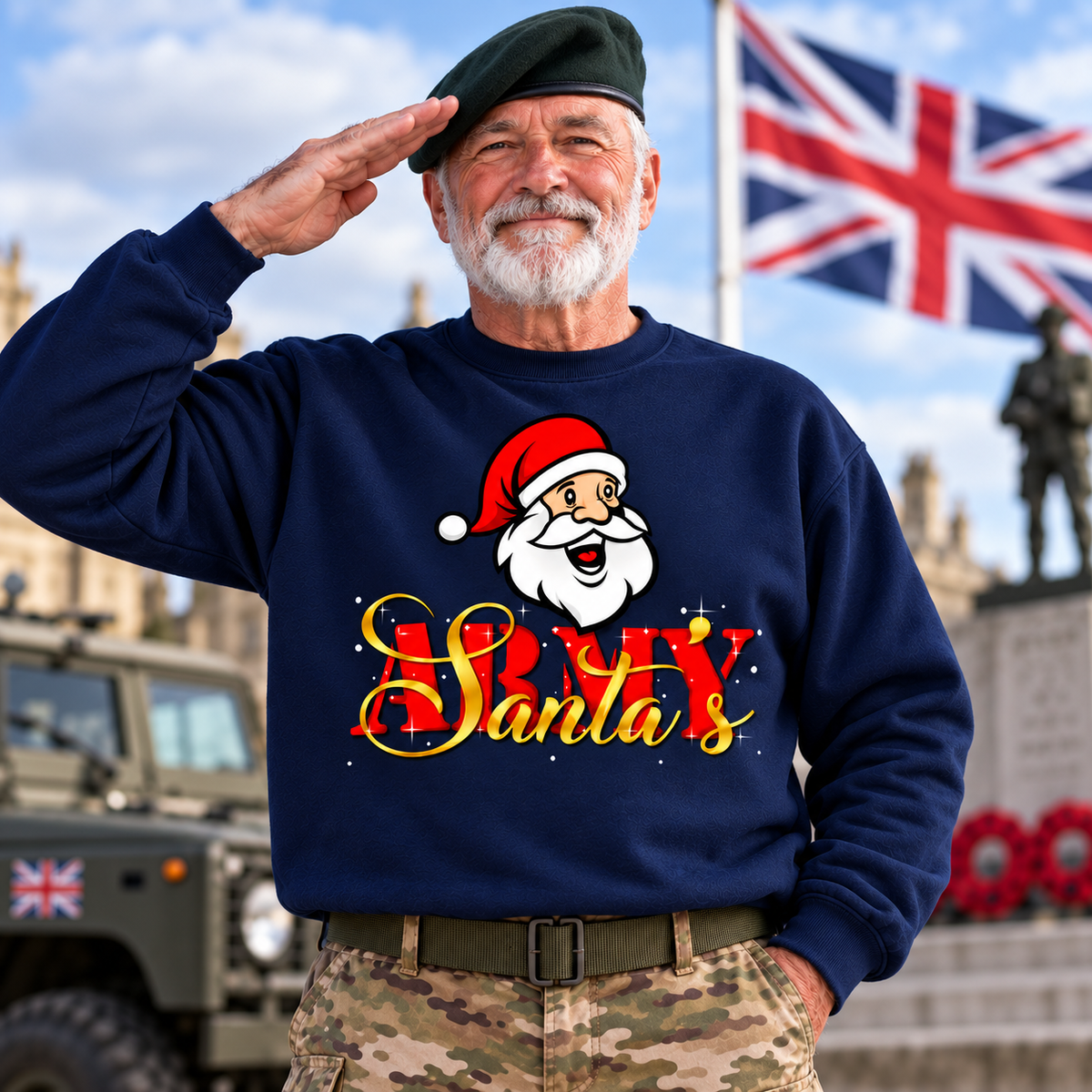 Army Christmas Jumper
