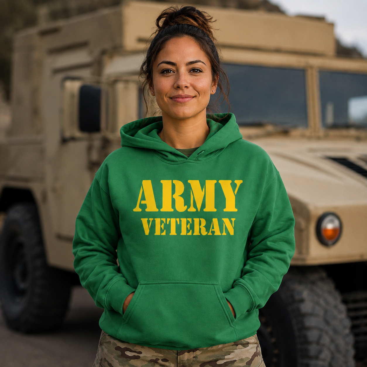 Army Veteran Hoodie