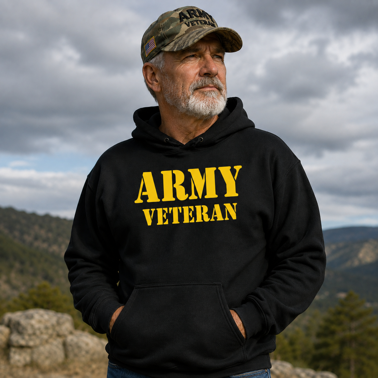 Army Veteran Hoodie
