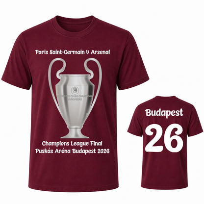Arsenal Champions League Final 2026 Shirt