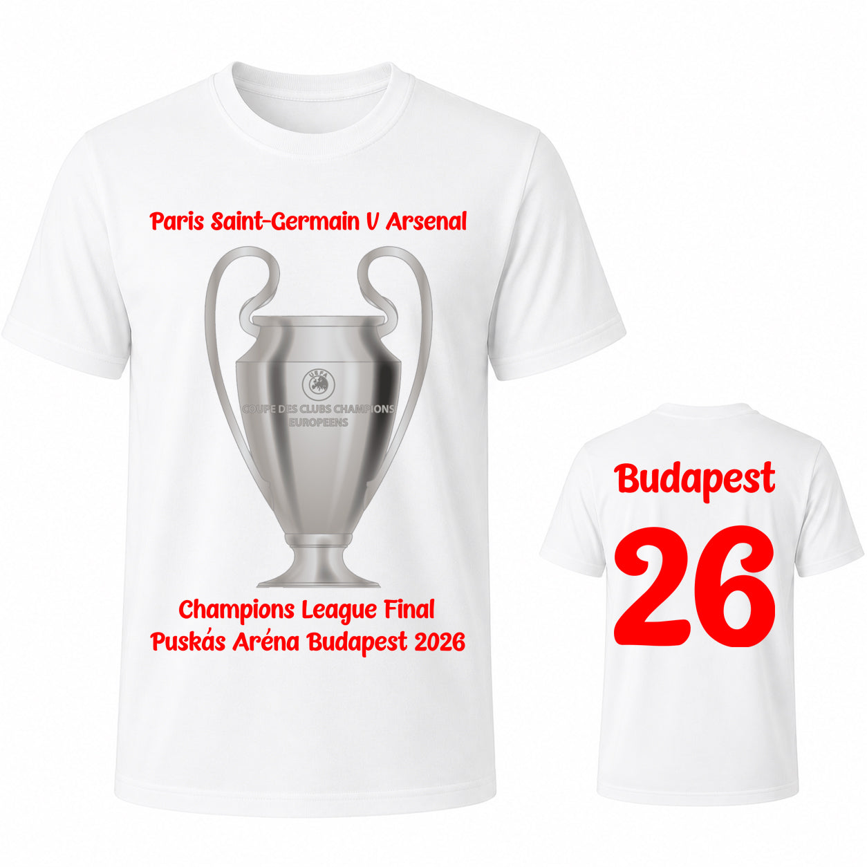 Arsenal Champions League Final 2026 Shirt