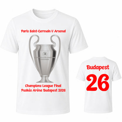 Arsenal Champions League Final 2026 Shirt