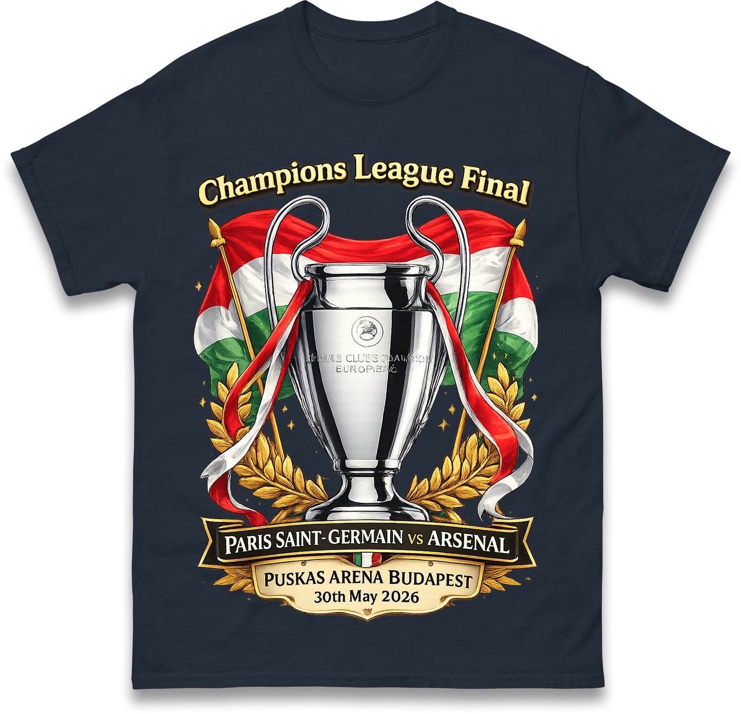 Arsenal Champions League Final Shirt