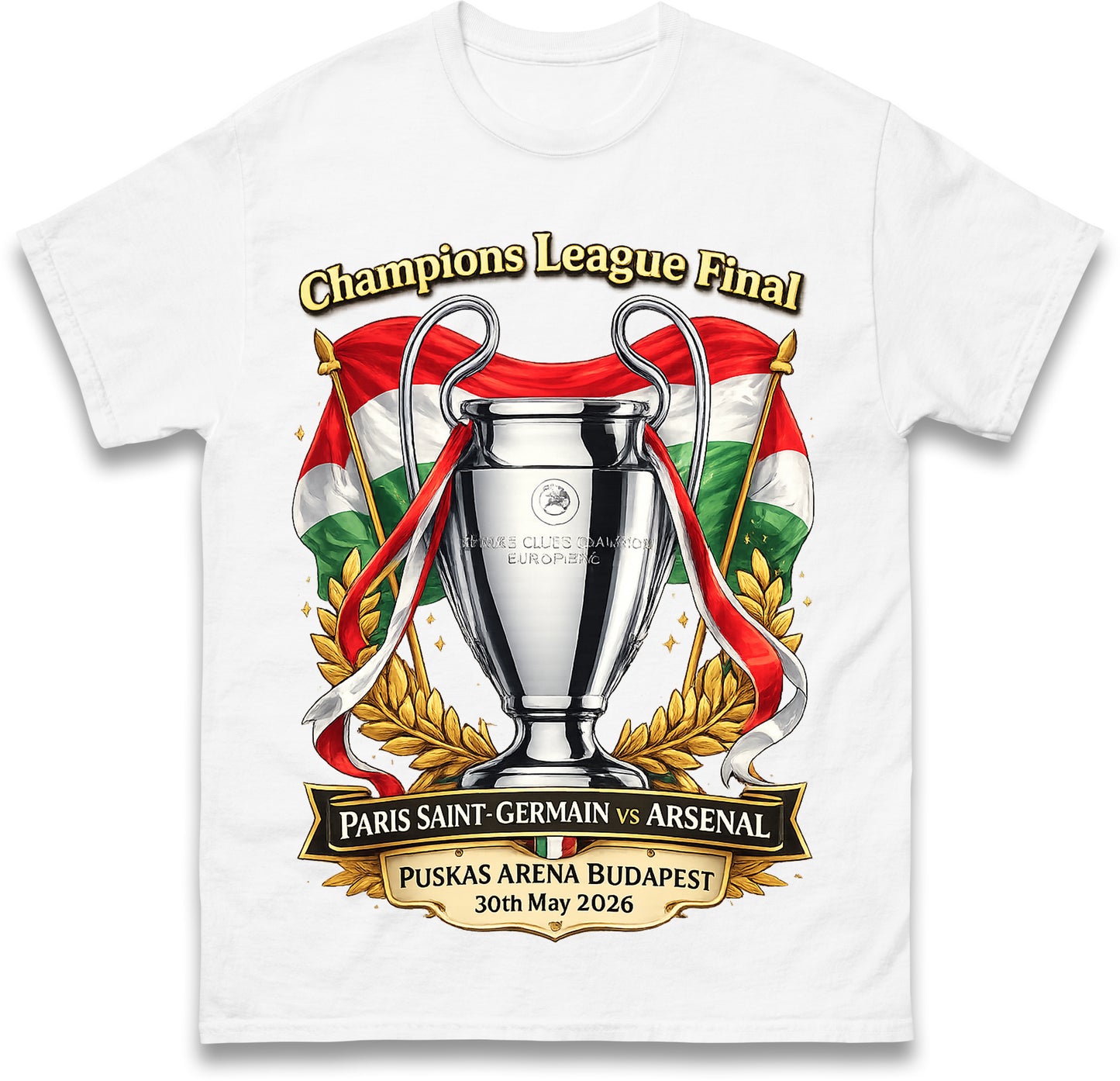 Arsenal Champions League Final Shirt