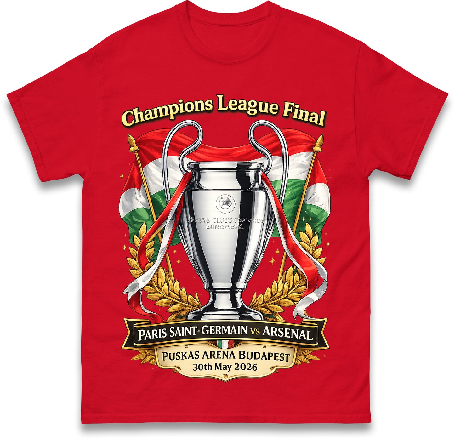 Arsenal Champions League Final Shirt