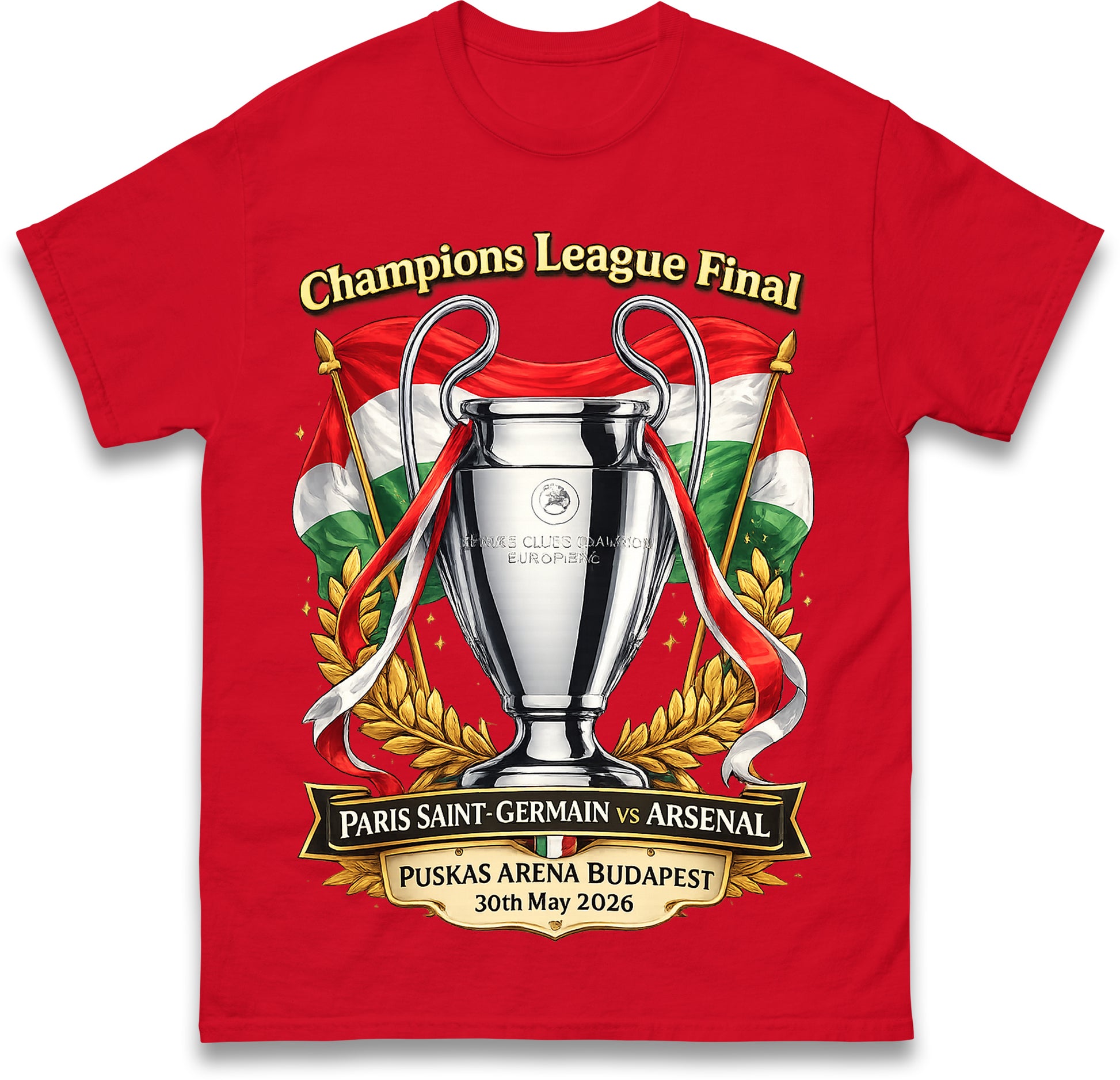 Arsenal Champions League Final Shirt