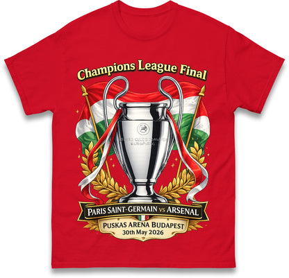 Arsenal Champions League Final Shirt