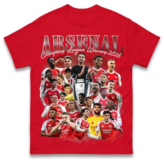 Arsenal Champions League Winners 2026 Shirt