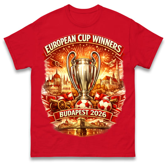 Arsenal European Cup Winners 2026 Shirt