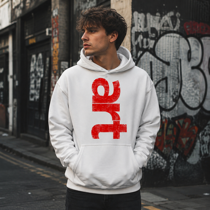 ART Hoodie Minimal Typography Modern Graphic Hooded Tops