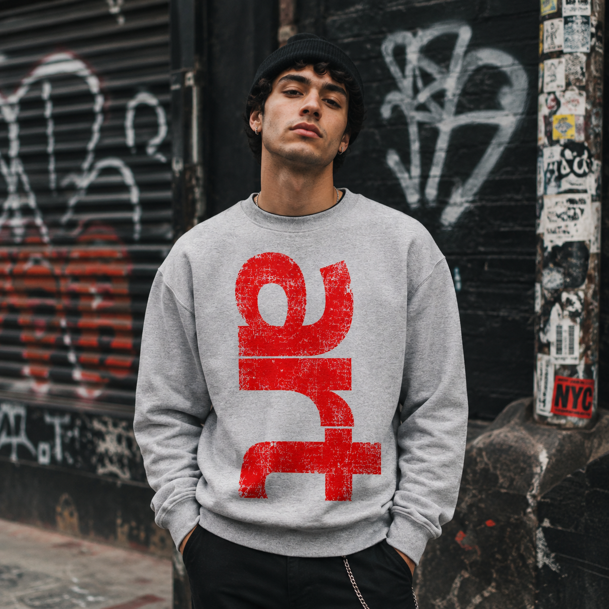 Art Sweatshirt Unisex Heavy Cotton Jumper, Graphic Top, Artist Sweater, Creative Apparel, Abstract Design, Urban Style