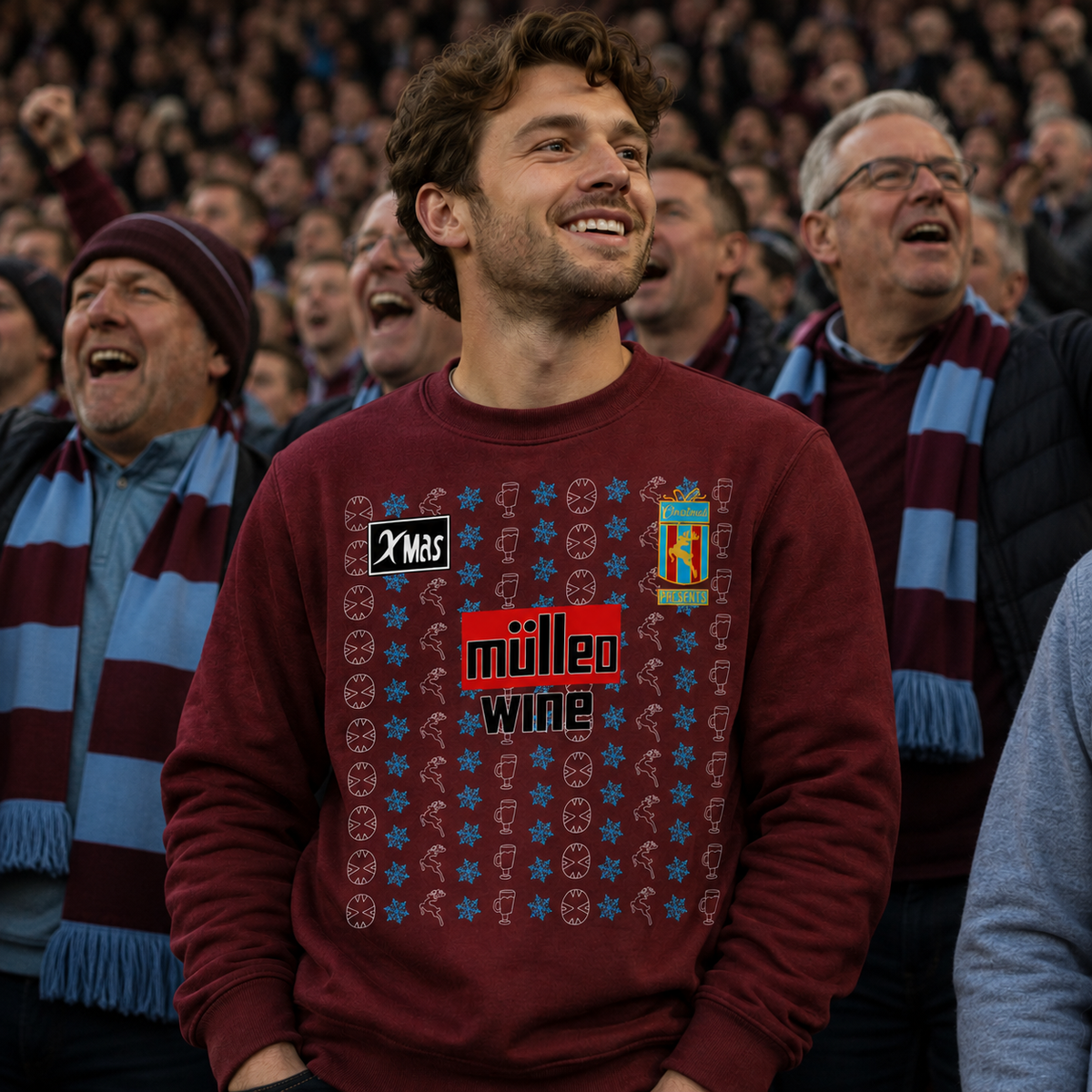 Aston Villa Christmas Jumper