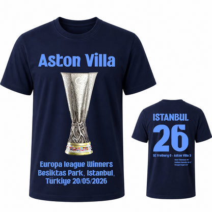 Aston Villa Europa League 2026 Winners Shirt