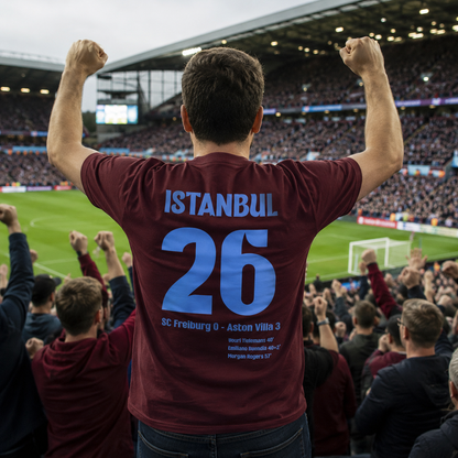 Aston Villa Europa League 2026 Winners Shirt