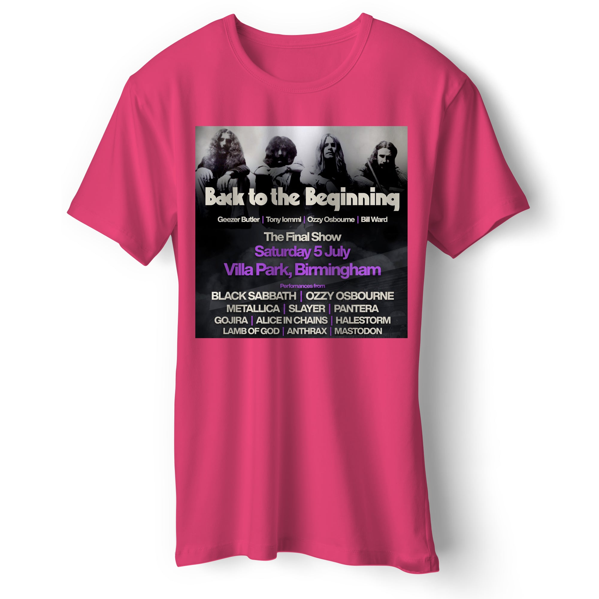 Back to The Beginning T Shirt | Shop for Black Sabbath Last Gig
