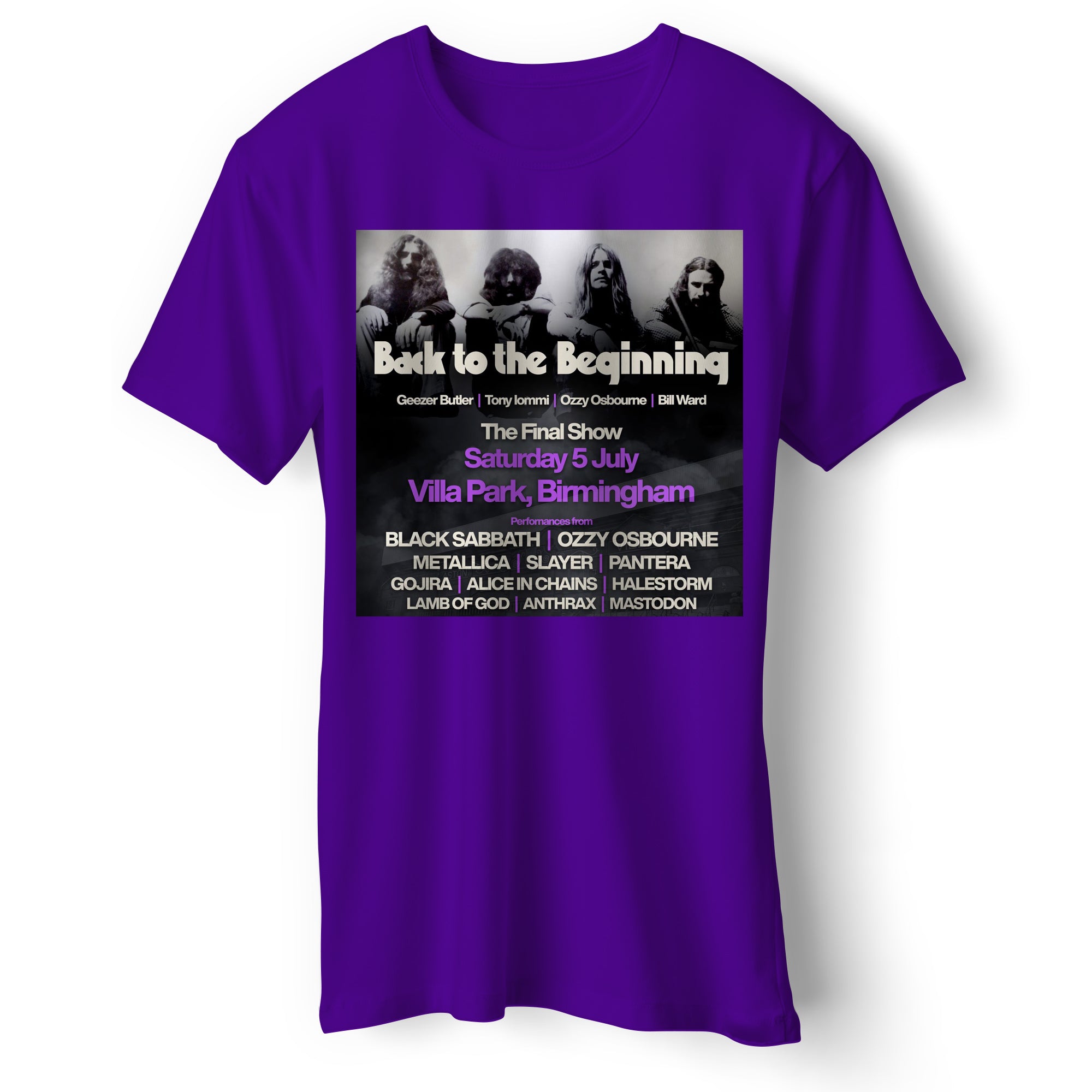 Back to The Beginning T Shirt | Shop for Black Sabbath Last Gig