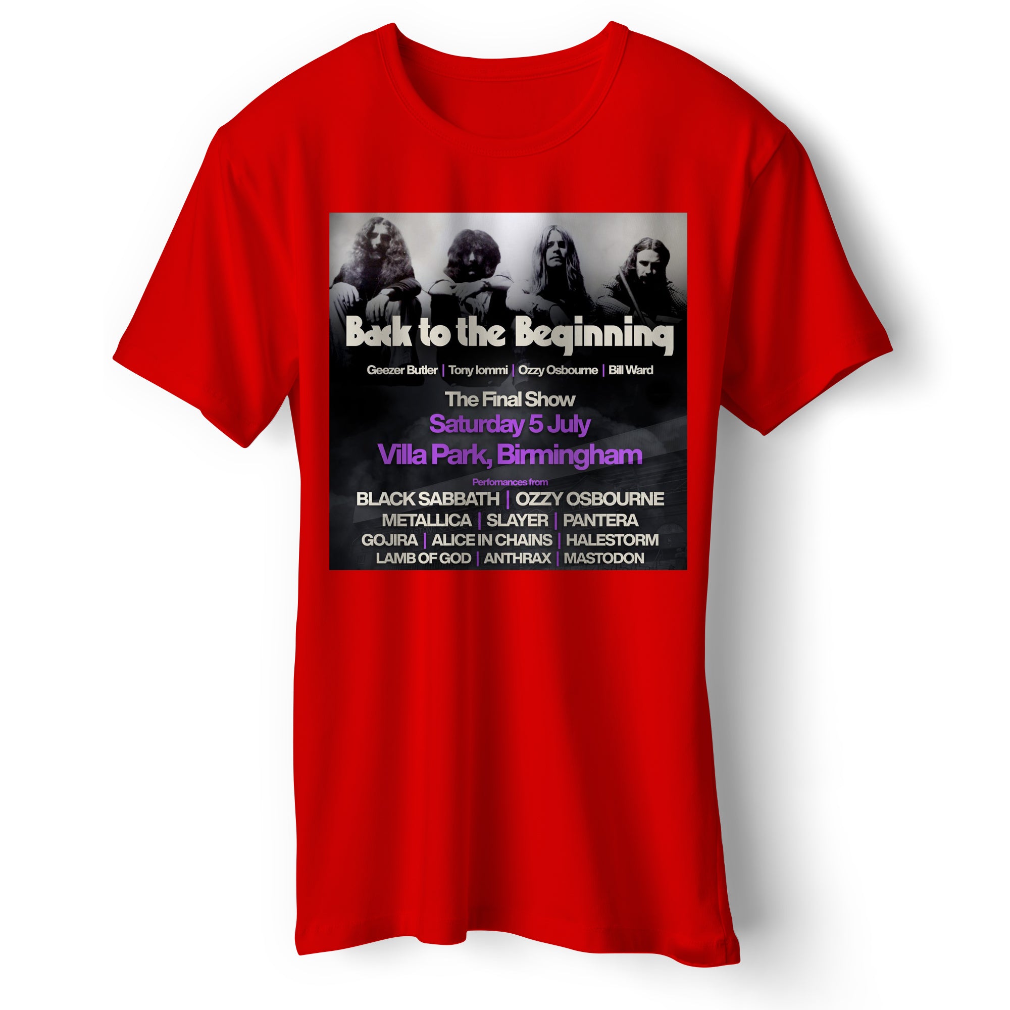 Back to The Beginning T Shirt | Shop for Black Sabbath Last Gig