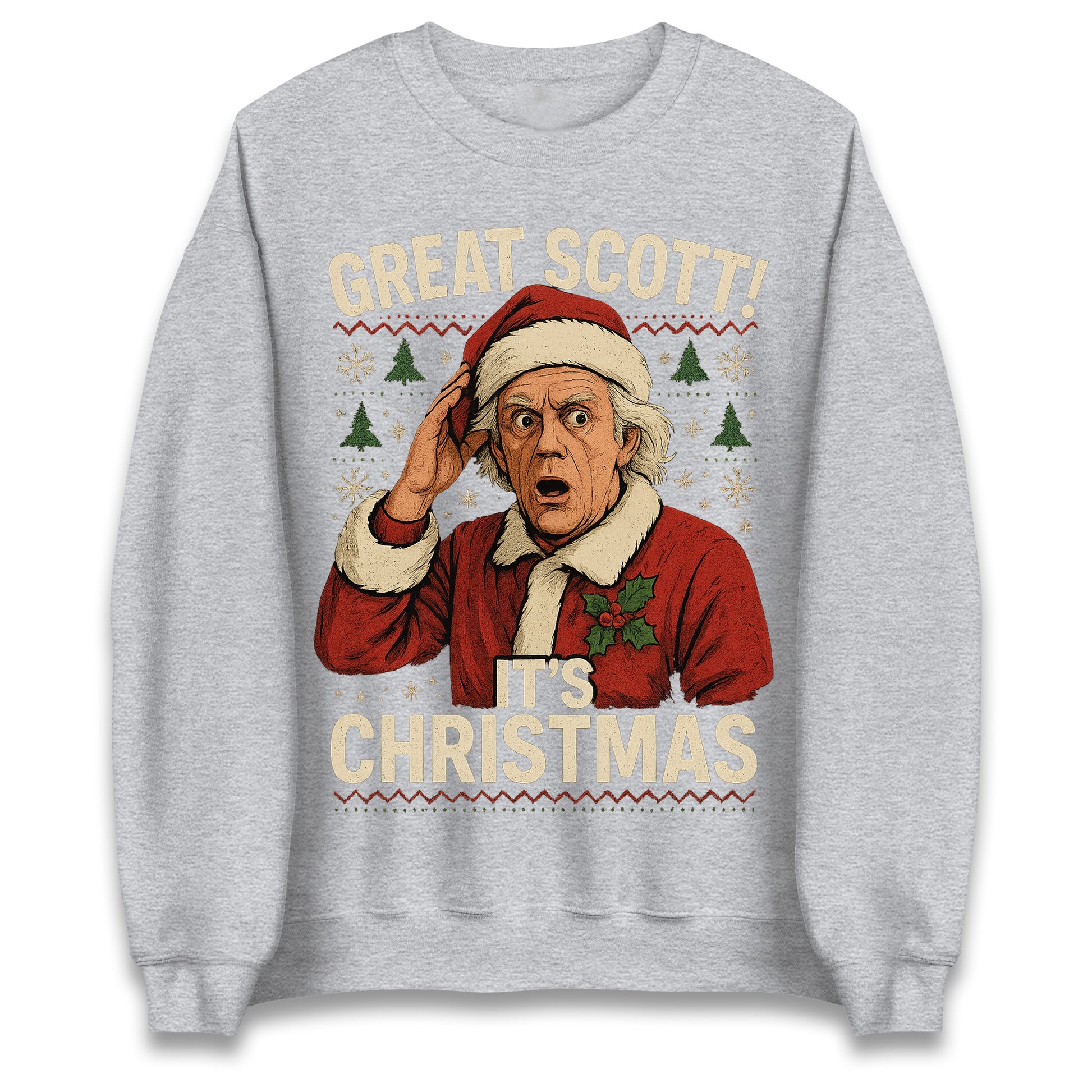 Back to The Future Christmas Sweater