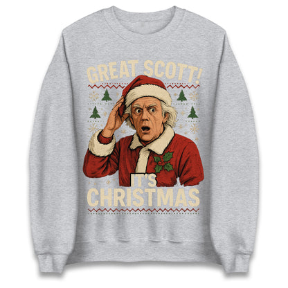 Back to The Future Christmas Sweater