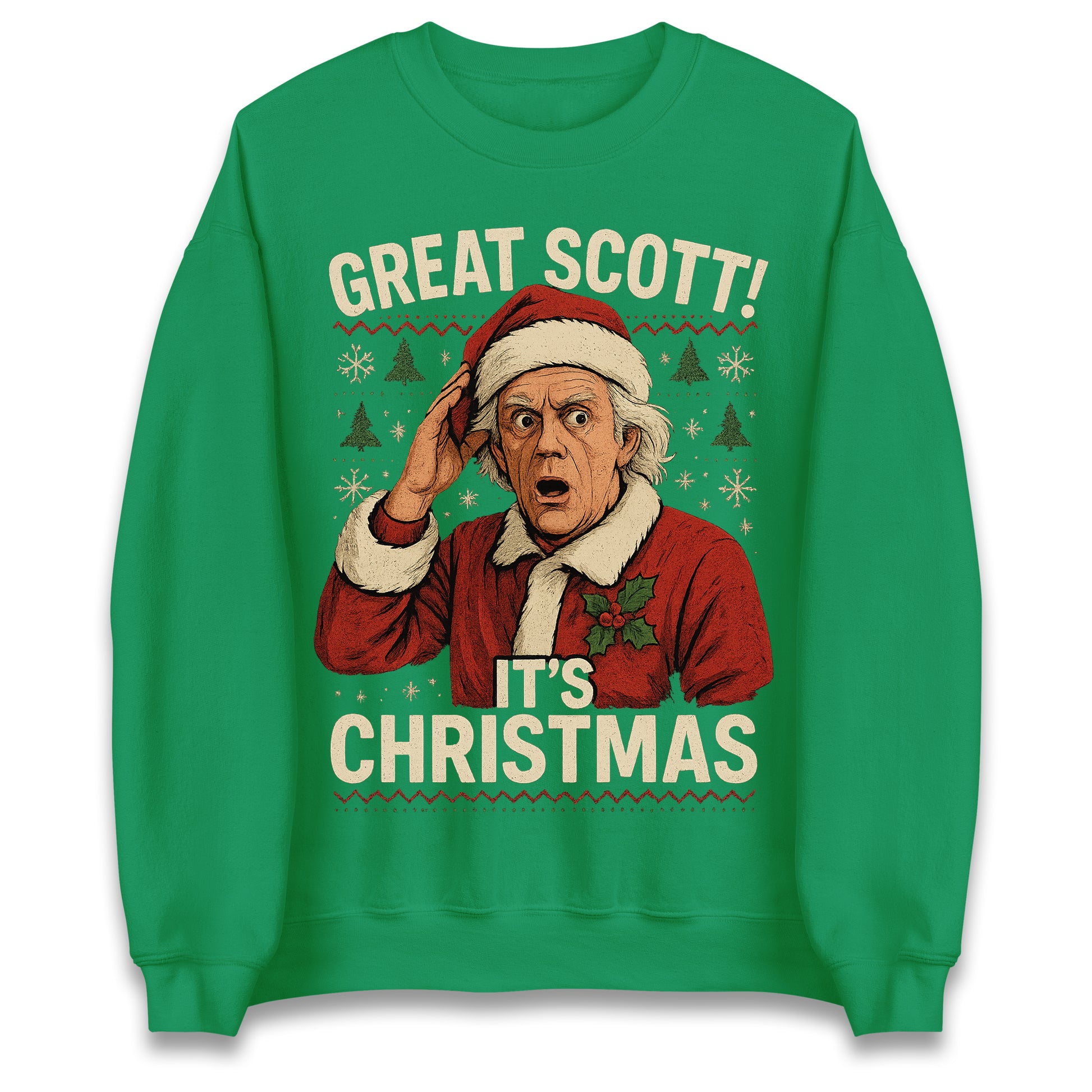 Back to The Future Christmas Sweater