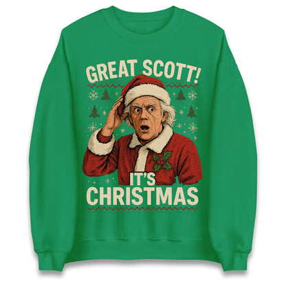 Back to The Future Christmas Sweater