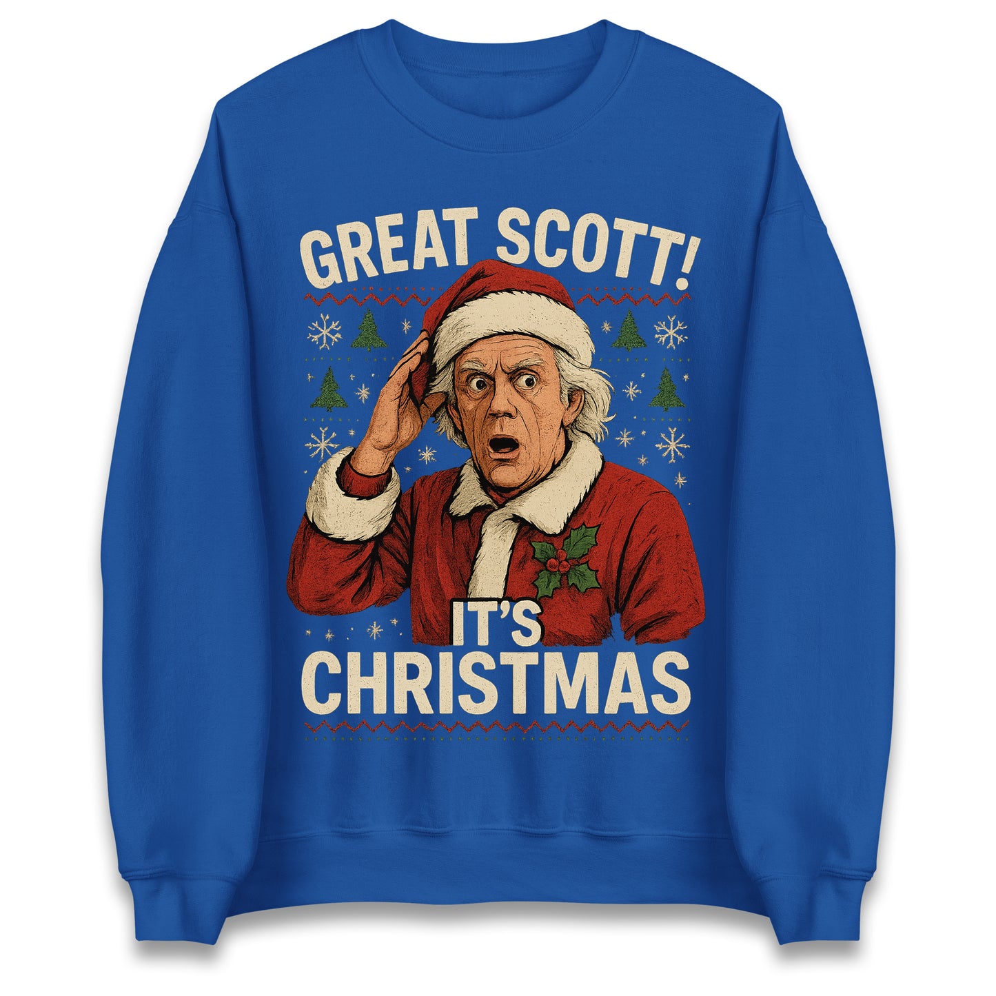 Back to The Future Christmas Sweater