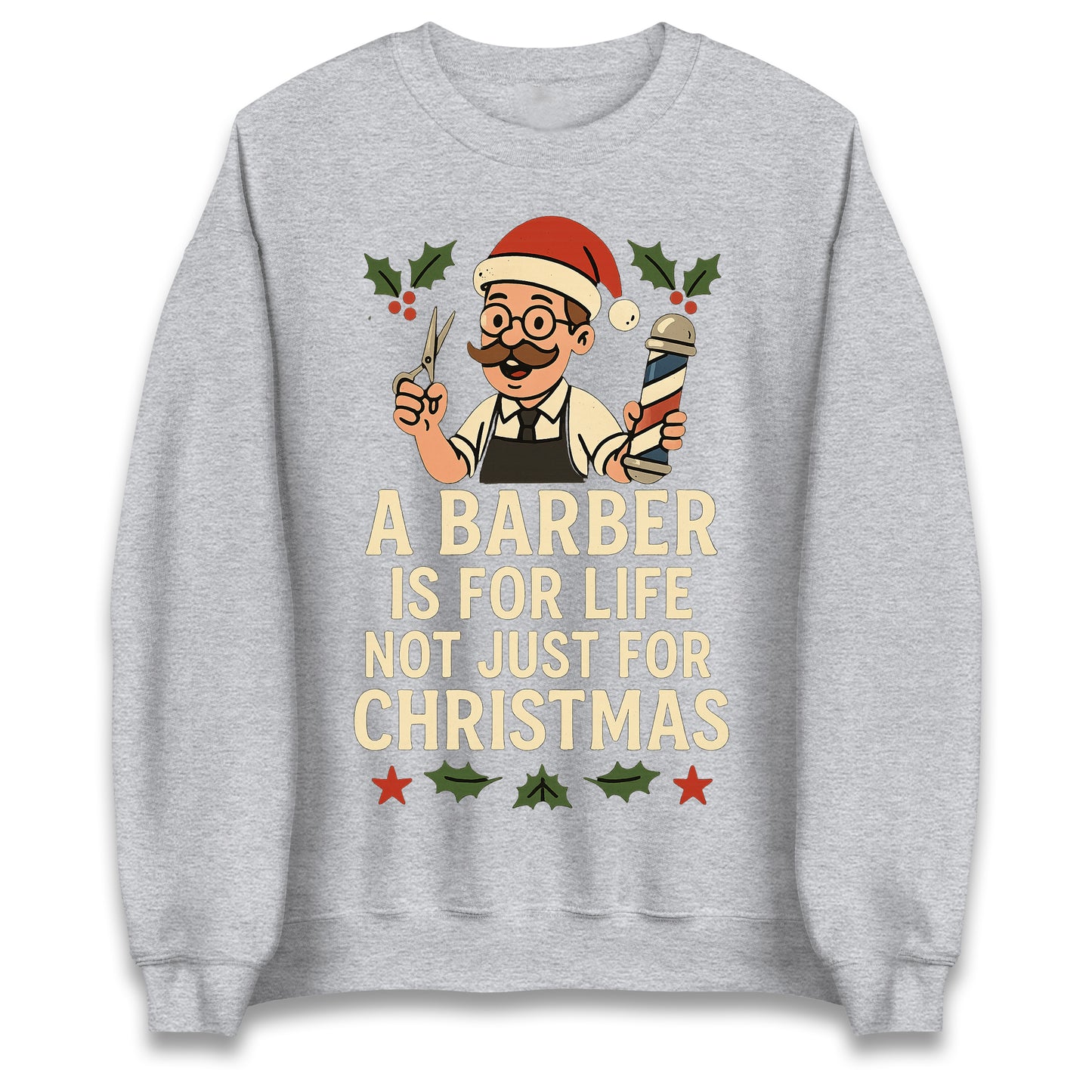 Barber Christmas Jumper