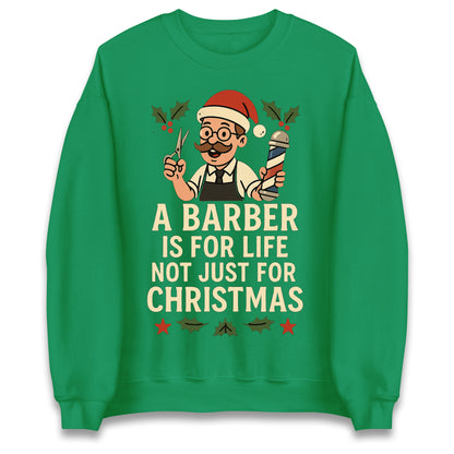 Barber Christmas Jumper