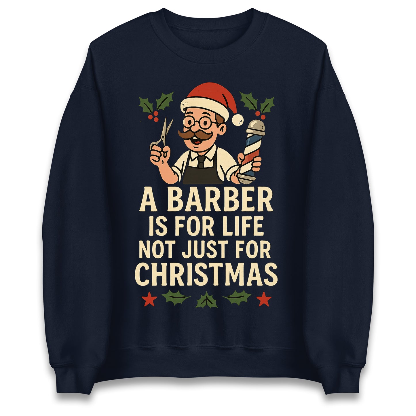 Barber Christmas Jumper