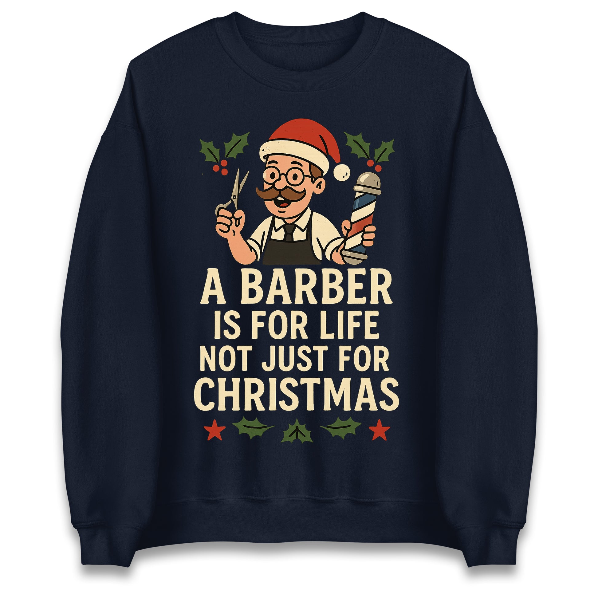 Barber Christmas Jumper