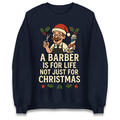 Barber Christmas Jumper