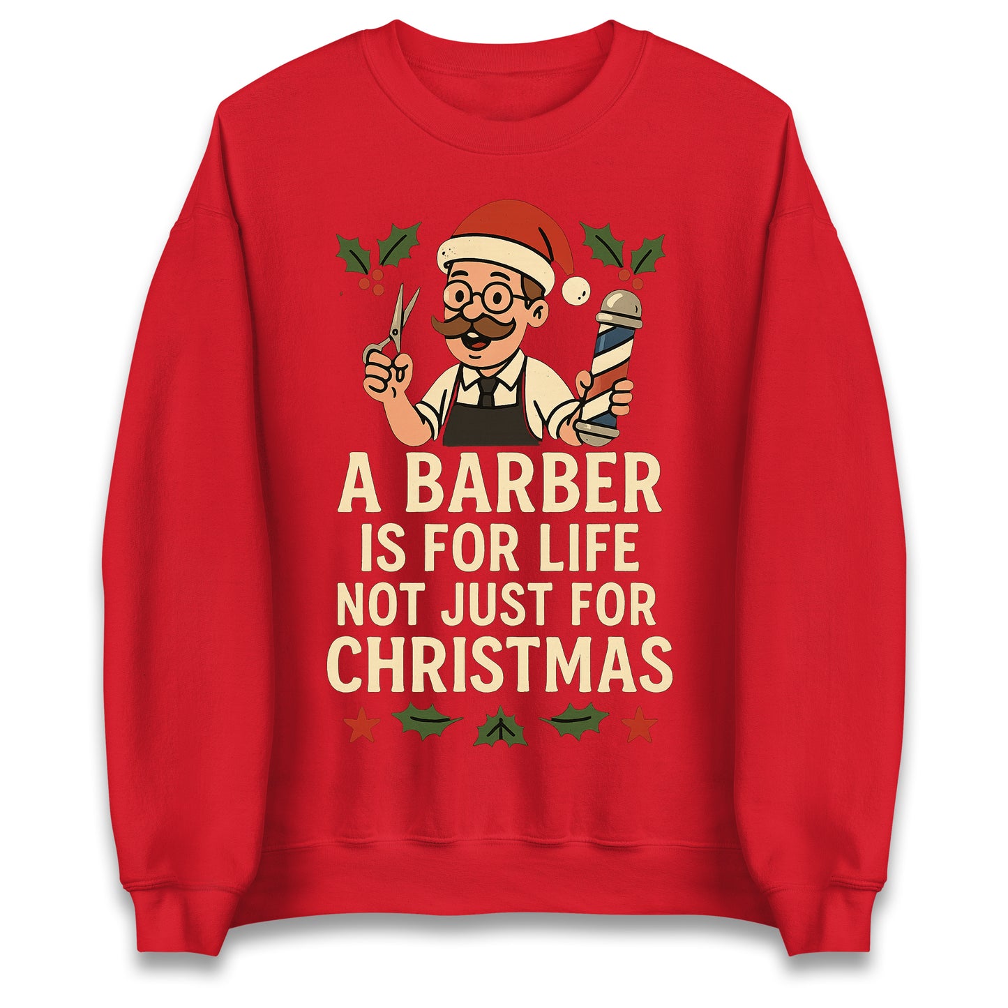 Barber Christmas Jumper