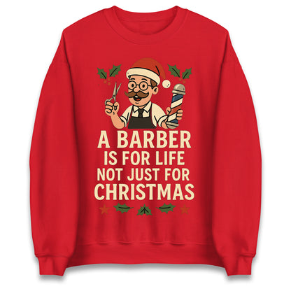 Barber Christmas Jumper