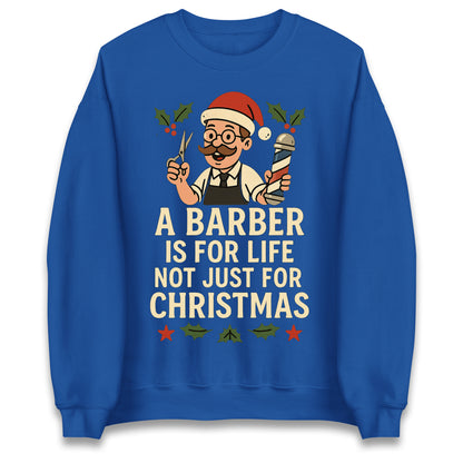 Barber Christmas Jumper