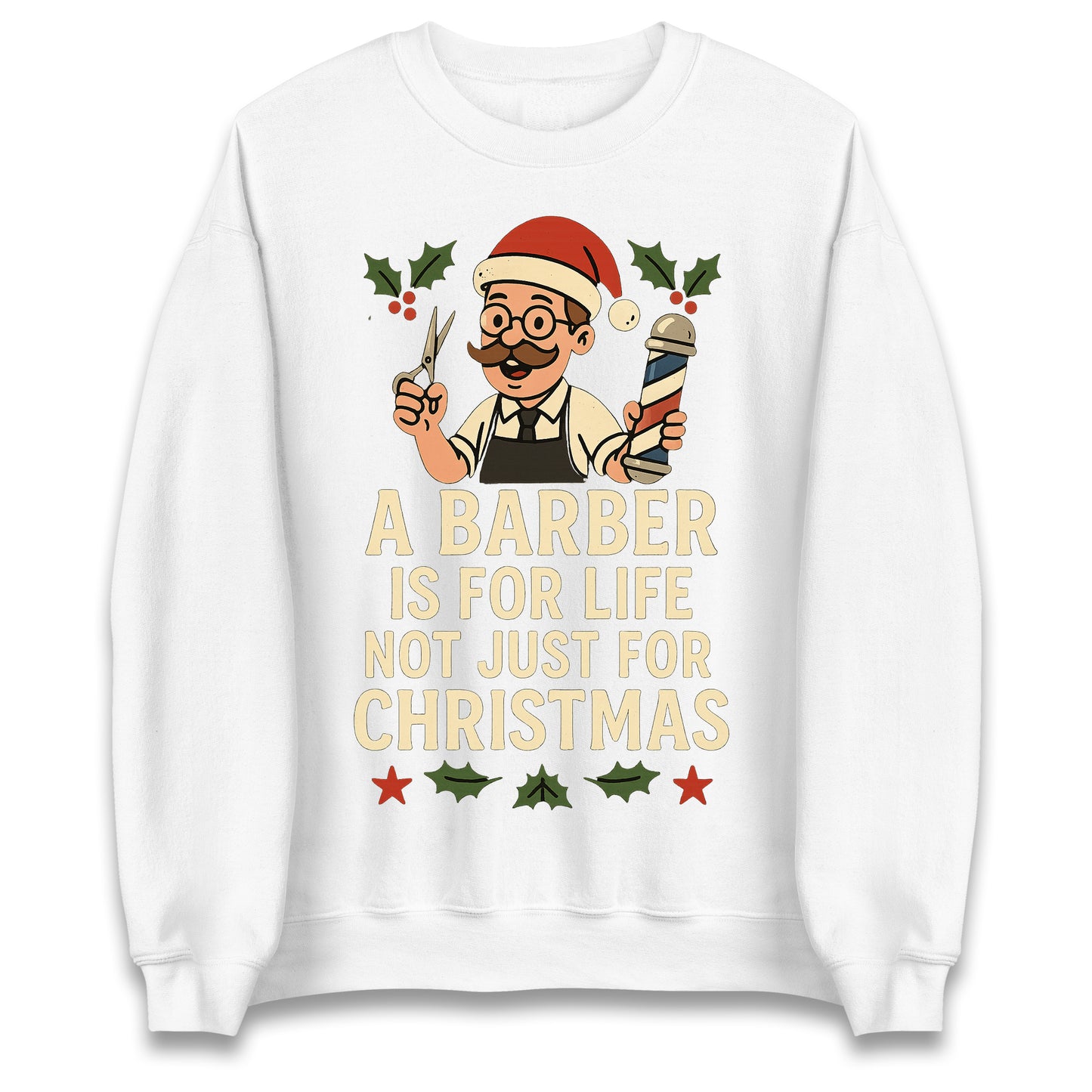 Barber Christmas Jumper