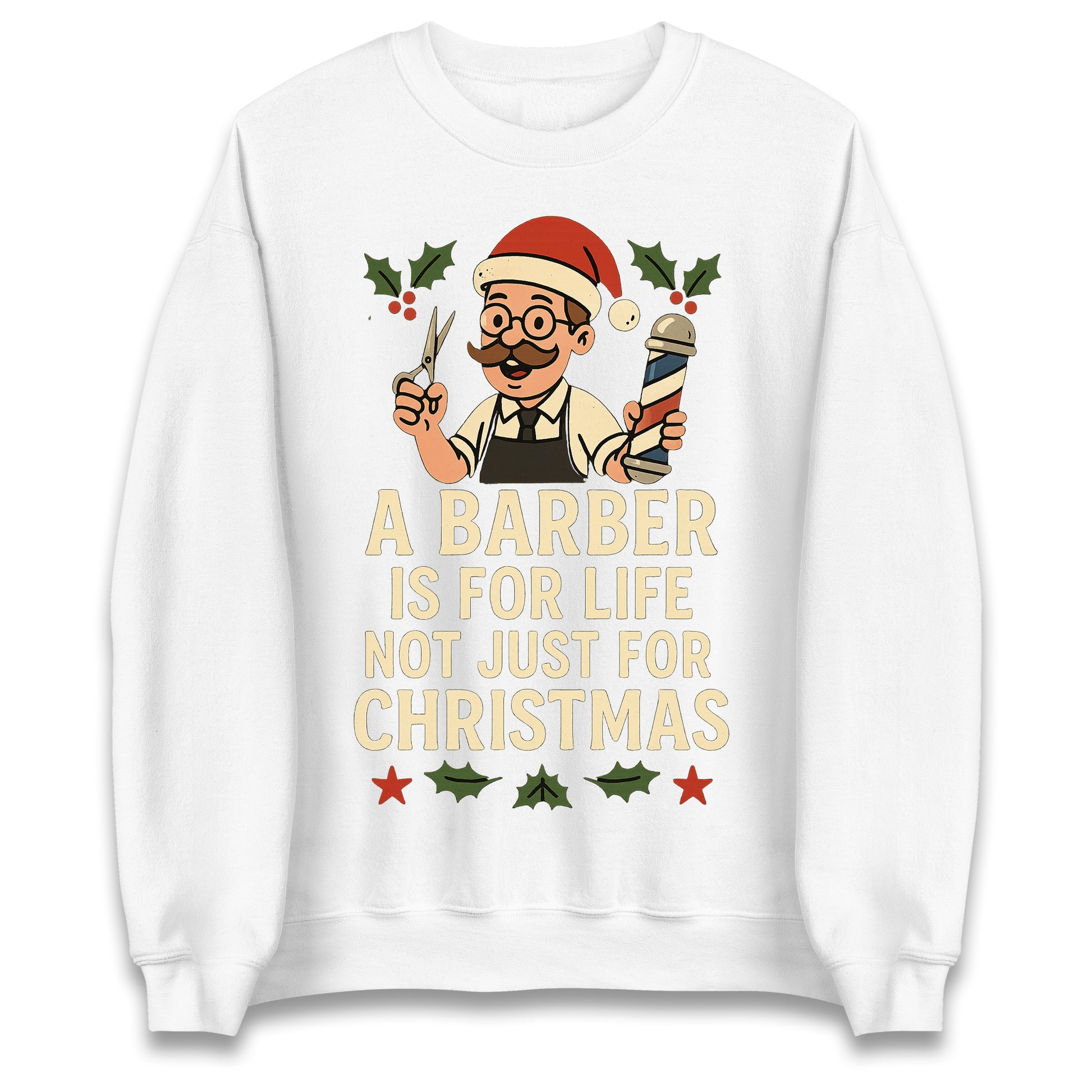 Barber Christmas Jumper