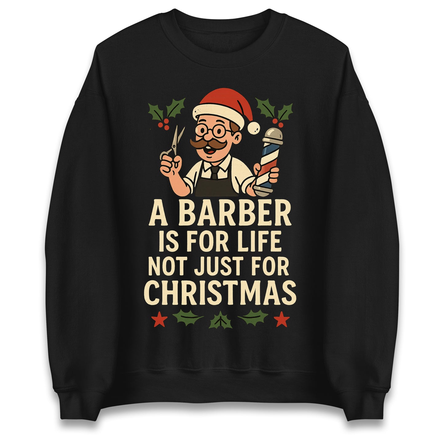 Barber Christmas Jumper