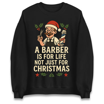 Barber Christmas Jumper