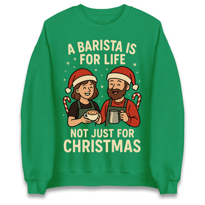 Barista Christmas Jumper