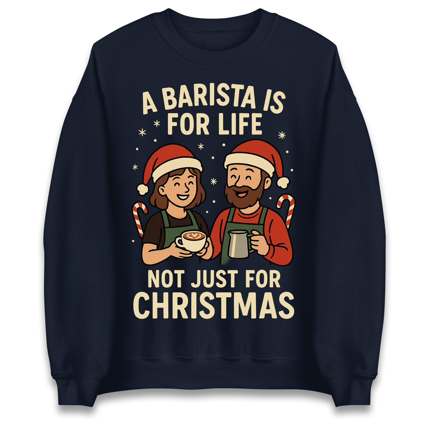 Barista Christmas Jumper