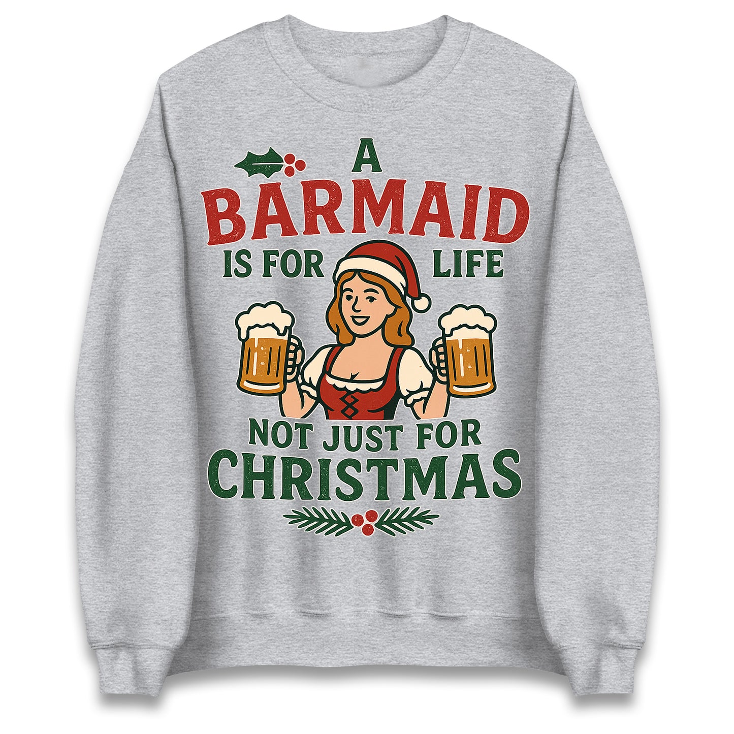Barmaid Xmas Jumper