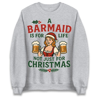 Barmaid Xmas Jumper