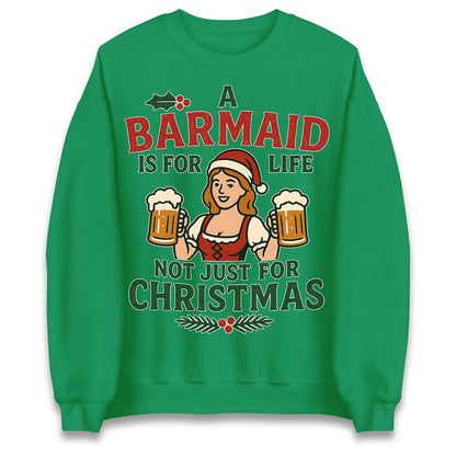 Barmaid Xmas Jumper