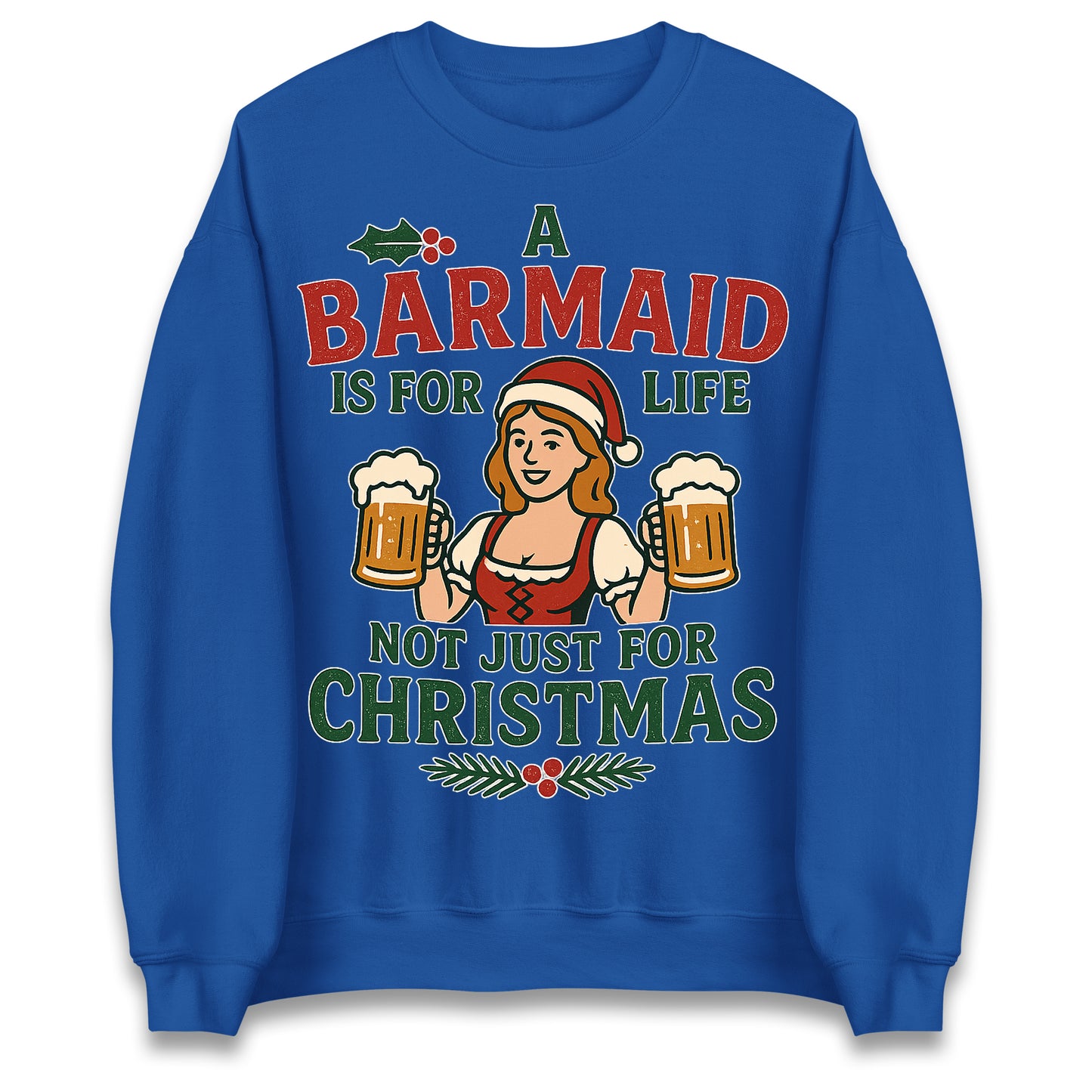 Barmaid Xmas Jumper