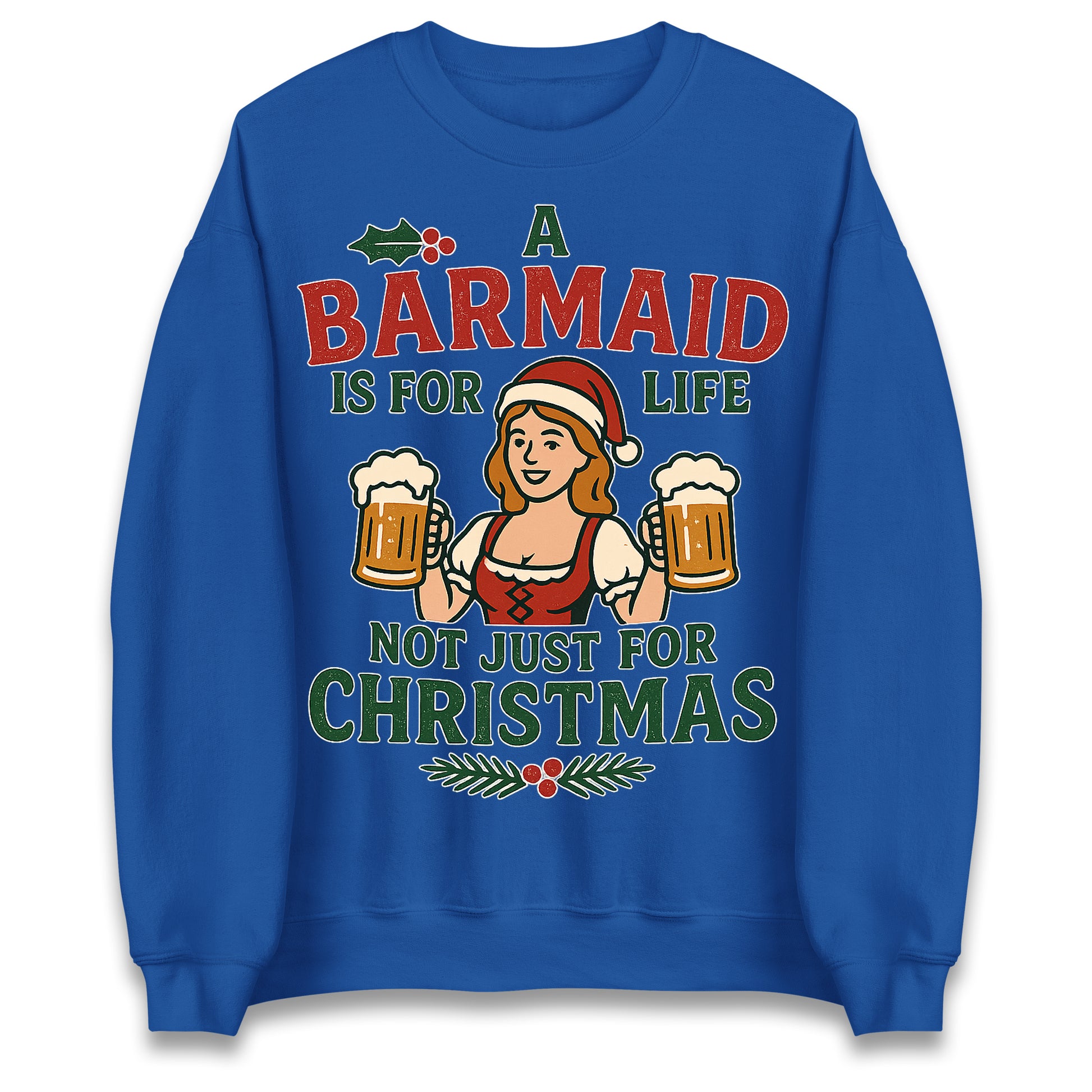 Barmaid Xmas Jumper